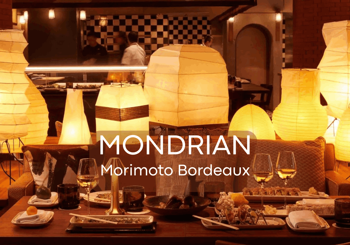 Mondrian Hotel restaurant Bordeaux